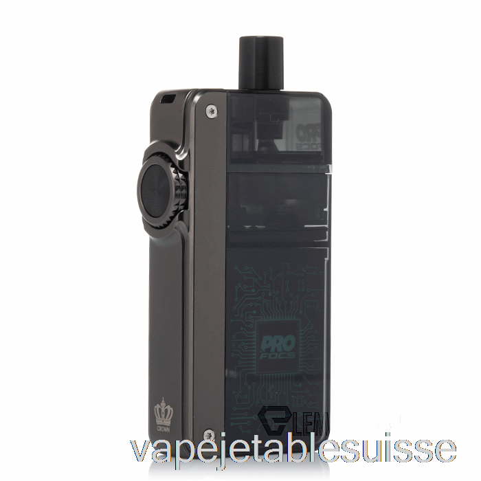 Vape Suisse Uwell Couronne B 35w Système De Pods Gris Fer